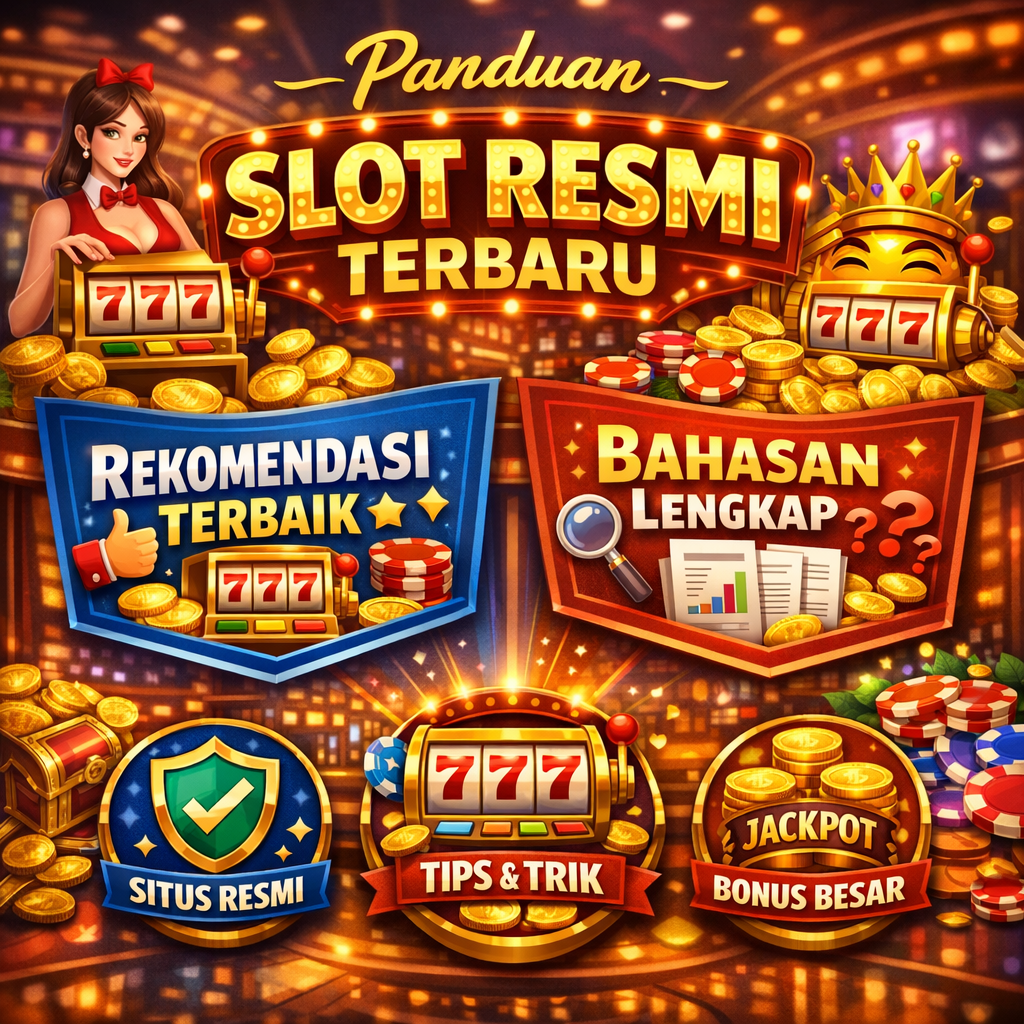 Panduan slot resmi terbaru berisi edukasi, rekomendasi, dan pembahasan lengkap untuk membantu pemula memahami permainan dengan cara lebih bijak aman.